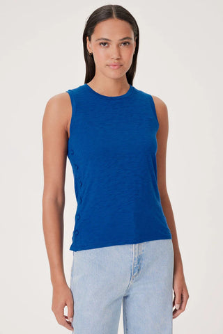 SLVS Tee Tank W/ Covered Buttons