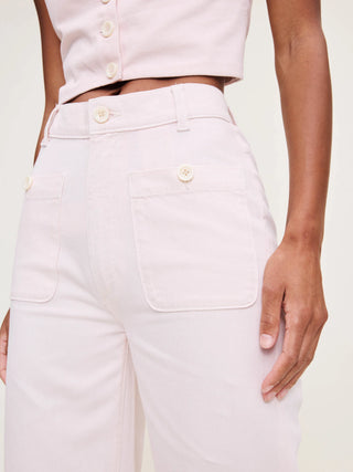 Hepburn Wide Leg Hepburn Wide Leg High Rise Ankle Jeans