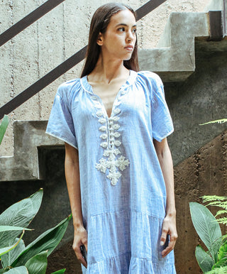 Oxbridge Blue Dress