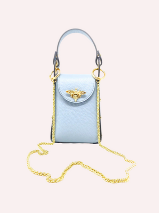 Leather Butterfly Clutch