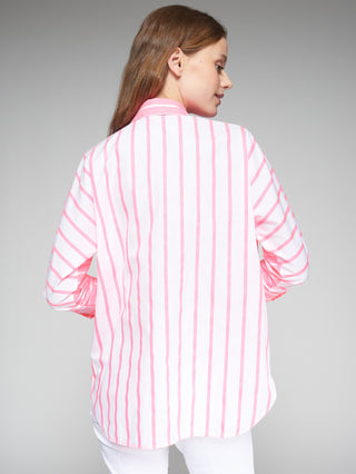 Pink Stripe Shirt