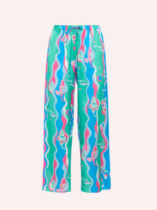 Underwater Dreamer Pigalle Silk Trousers
