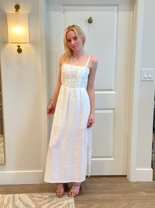 Clara Midi White