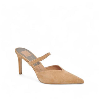 Kanika Tan Suede Heels