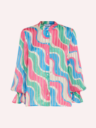 Synesthesia Silk Adrienne Shirt