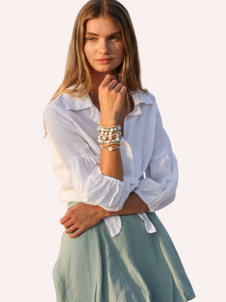 Ava Button Up
