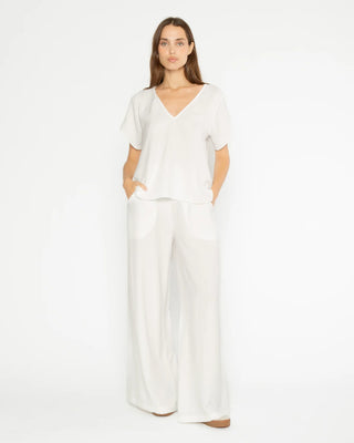 Satin Crepe Yacht Pant