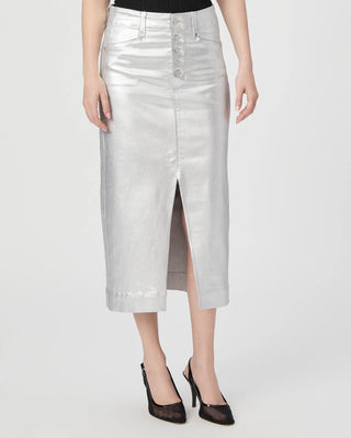 Meadow Midi Skirt W/ Exposed Buttonfly + Jolene Pockets + Wide Hem